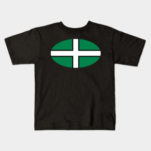 Flag of Devon Kids T-Shirt